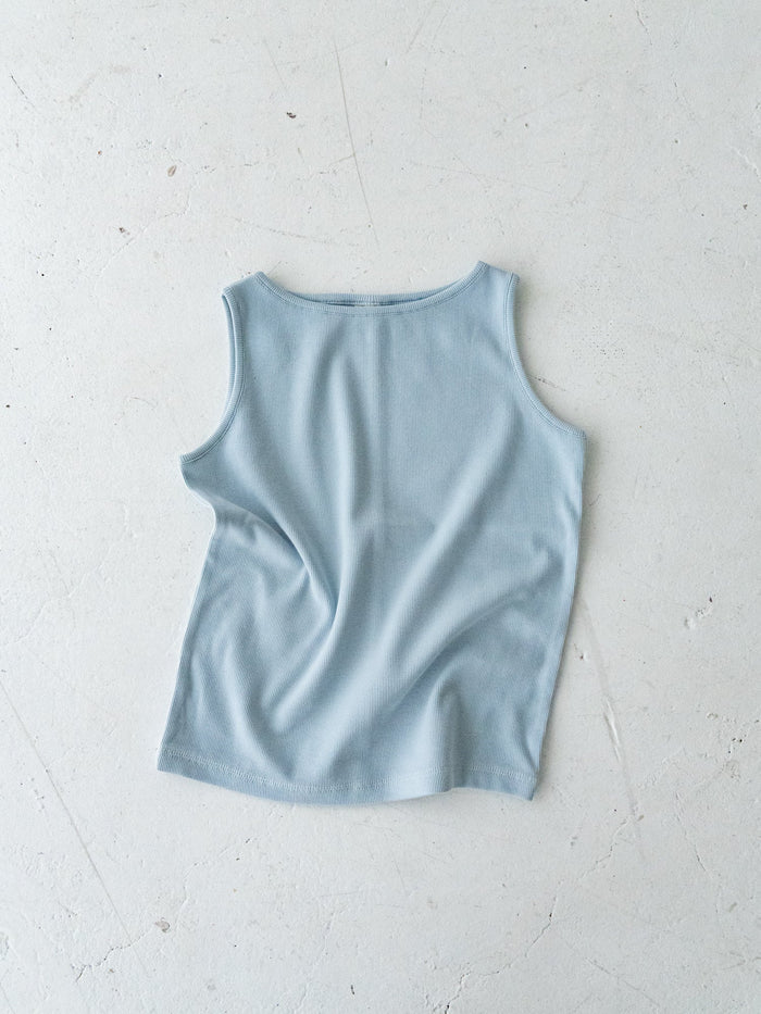 Ribbed sleeveless