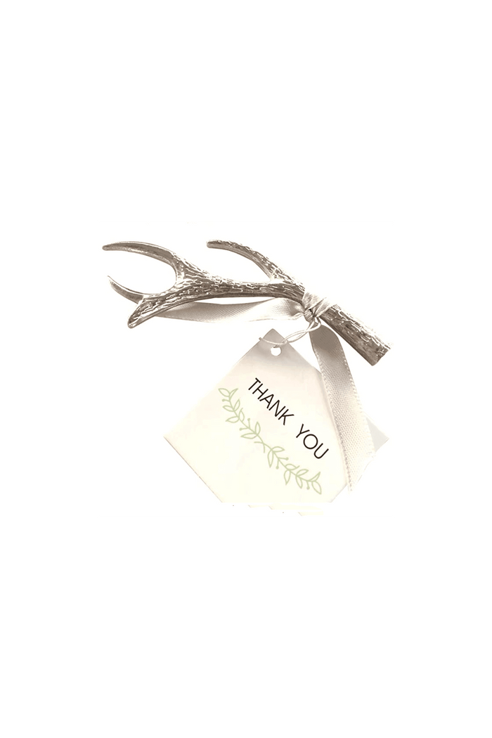 Rustic Deer Antler Bottle Opener Favors CGF0052 (Set of 6 pcs) - COCOMELODY