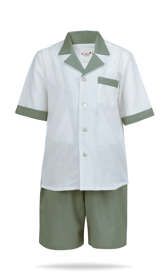 Easter Egg Hunt Shorts and Shirt Set : SAGE : Infant : Toddler : Tween shirt & shorts Yo Baby India