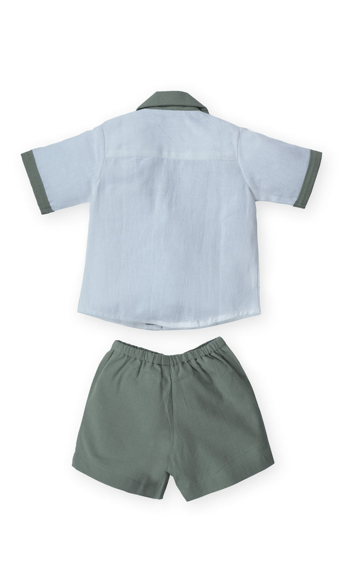 Easter Egg Hunt Shorts and Shirt Set : SAGE : Infant : Toddler : Tween shirt & shorts Yo Baby India