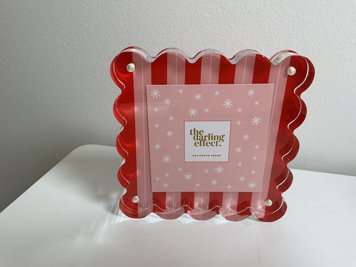 Scallop Photo Frame (4x4)