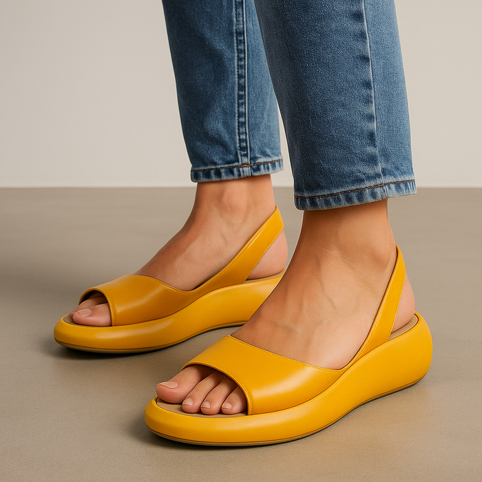 Scarlett - Casual Women's Orthopedic Sandals with Slingback Strap and Cushioned Sole