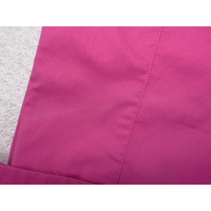 Scrubstar Womens Pink Cargo Scrub Pants Elastic Waist Straight Leg Small 35534