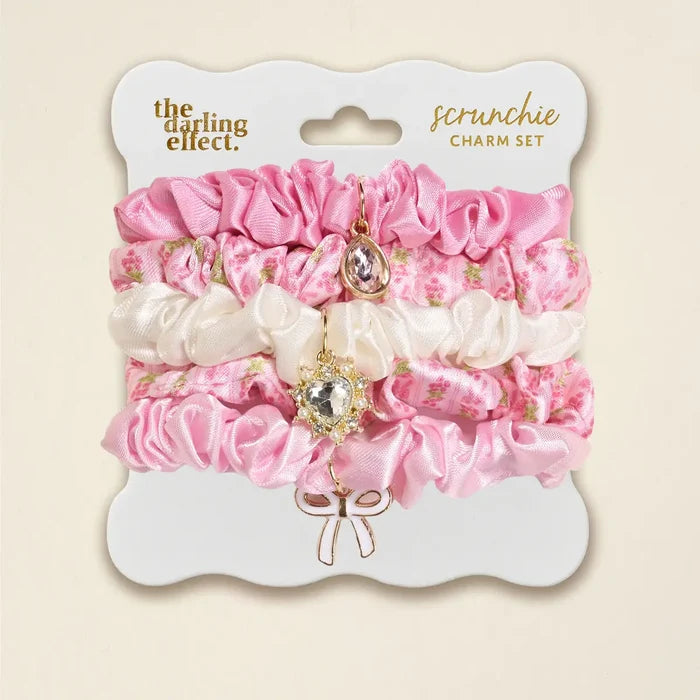 Scrunchie Charm Set - Greige Goods