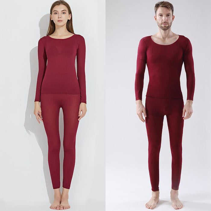 Female/Burgundy + Male/Burgundy / Free size