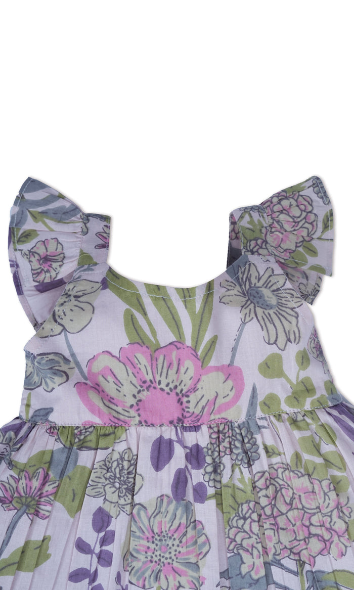Shay Dress : LAVENDER : Infant : Toddler : Tween dress & diaper cover Yo Baby India