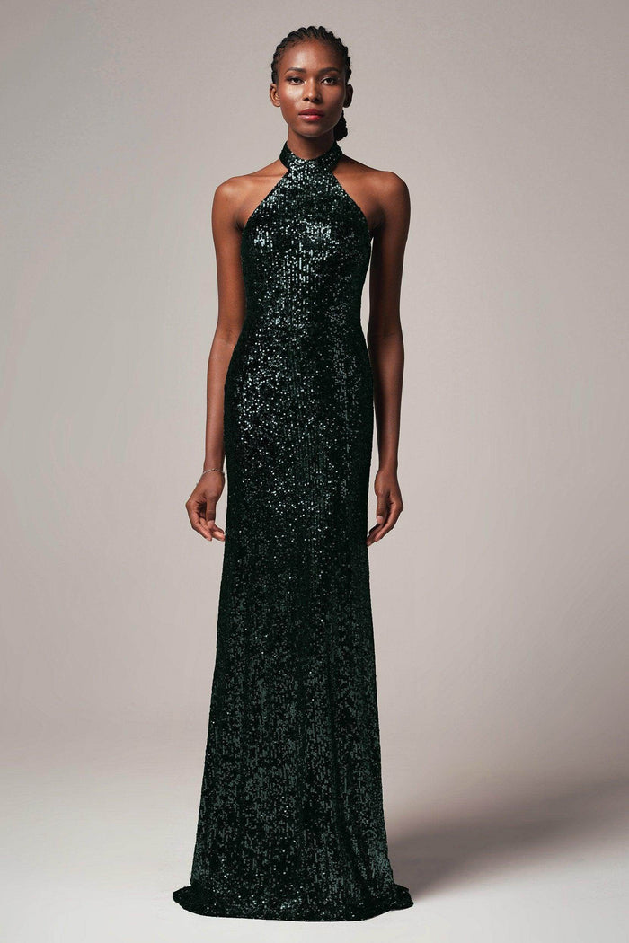 Dark Green On Black Mesh