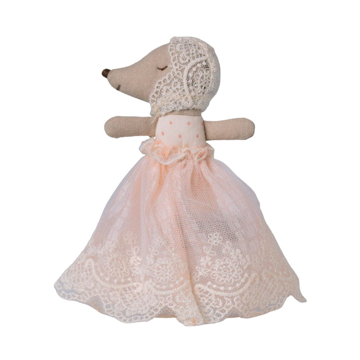 Sleepy Wakey Baby Mouse in Gown