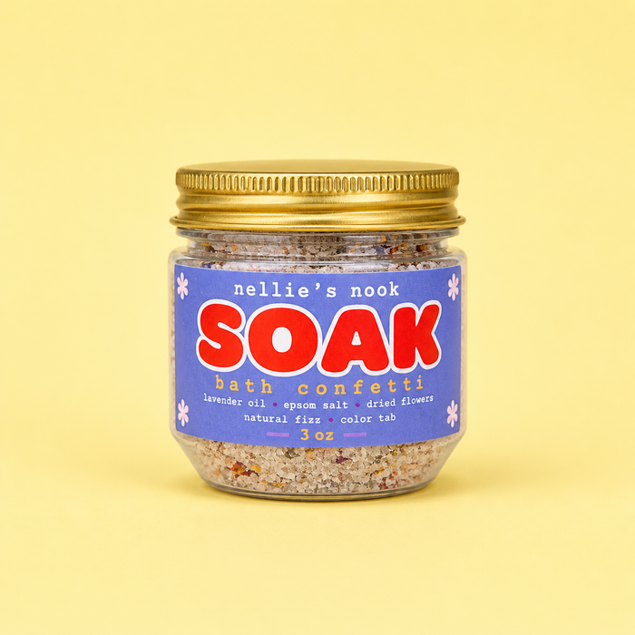 Soak -Bath Confetti - Blue