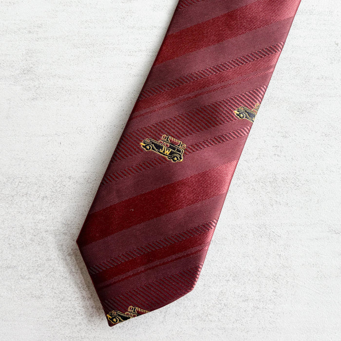Sound Car Burgundy Tie