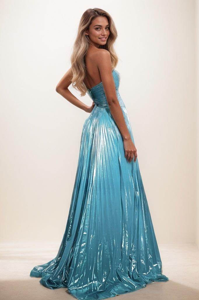 Sparkle Sweetheart Outcut Sleeveless Prom Dresses CS0830 - COCOMELODY