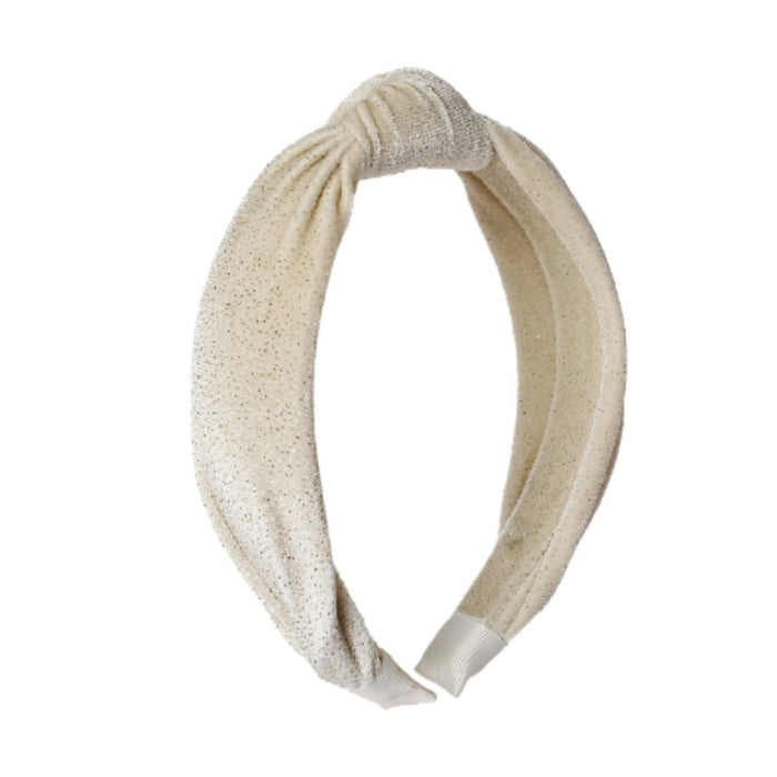 Sparkle Velvet Knotted Headband