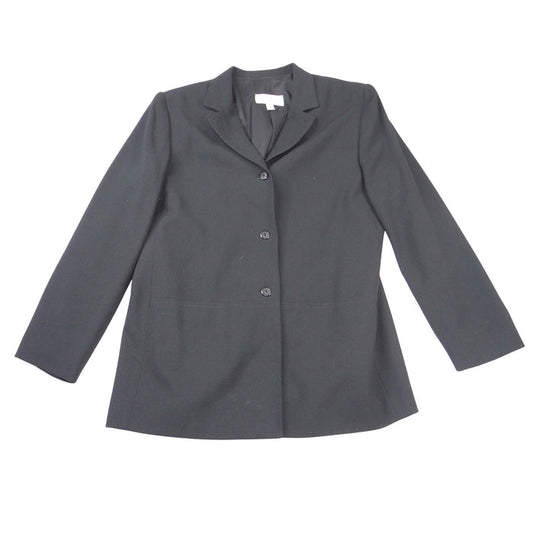 Sport Collection Womens Black 3 Button Blazer Jacket Size 14 Made in Canada0