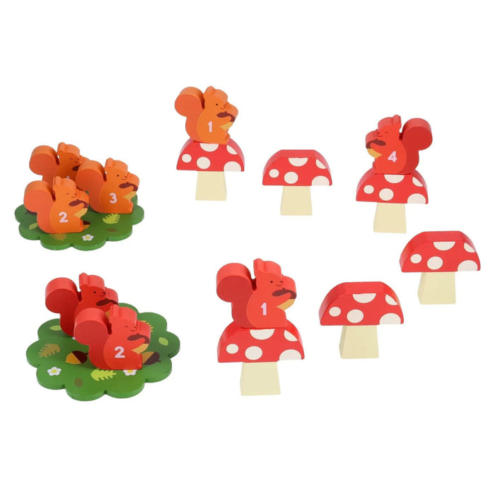 Squirrel Jump, Counting Game