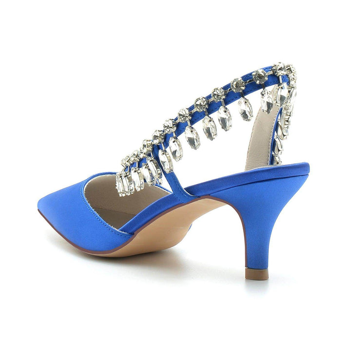 Stiletto Heel 6cm Silk-Like Shoes CK0359 - COCOMELODY