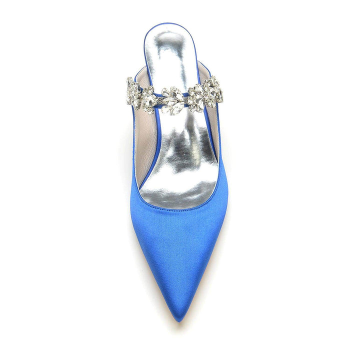 Stiletto Heel 6cm Silk-Like Shoes CK0360 - COCOMELODY
