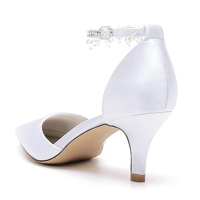 Stiletto Heel 6cm Silk-Like Shoes CK0421 - COCOMELODY