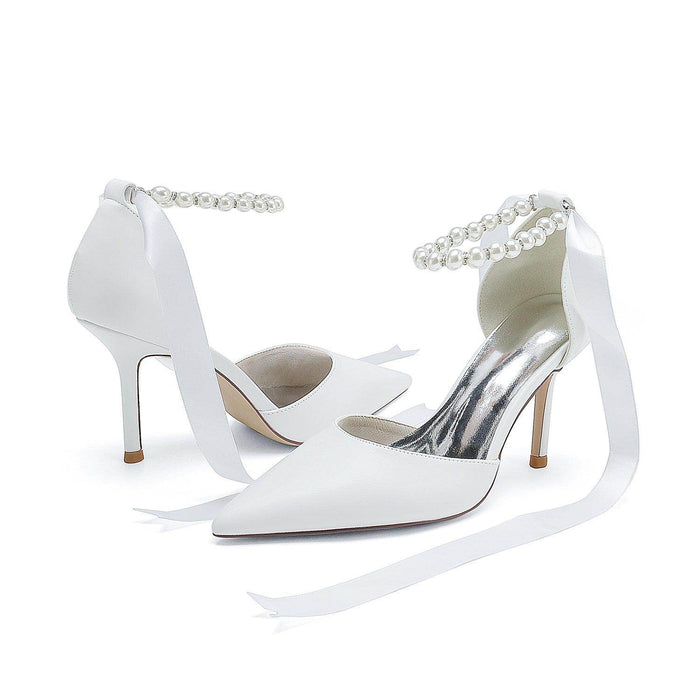 Stiletto Heel 8.5cm PU Shoes CK0412 - COCOMELODY
