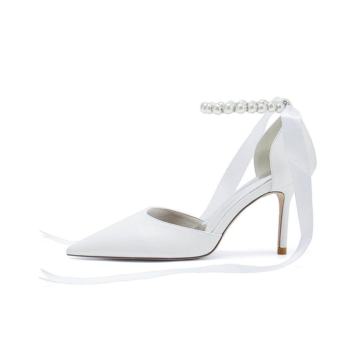 Stiletto Heel 8.5cm PU Shoes CK0412 - COCOMELODY