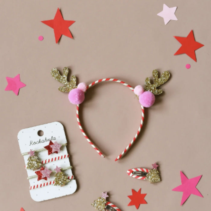 Stripy Christmas Tree Clips