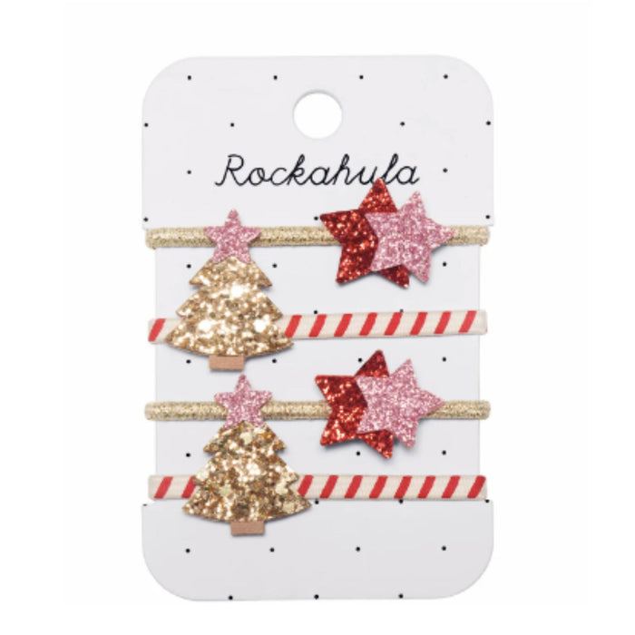 Stripy Christmas Tree Ponies