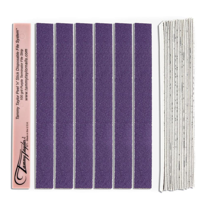 Tammy Taylor Peel 'N Stick Files | Purple Terminator 100 grit