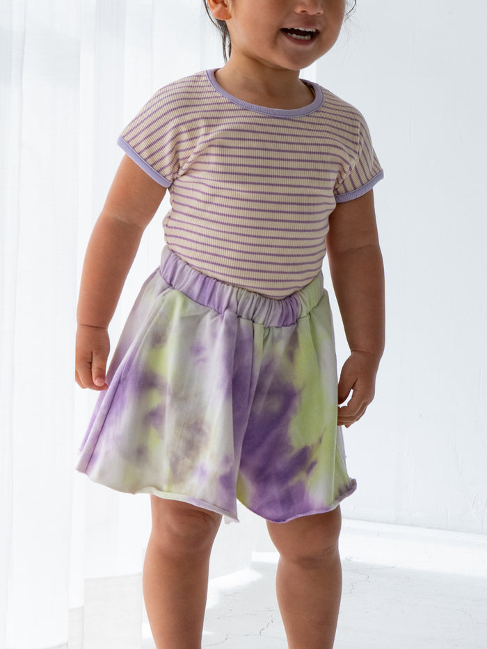 Tie-dye culotte