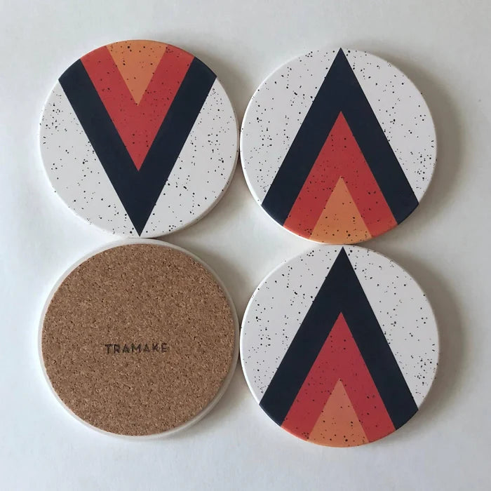 Tramake Stoneware Coasters