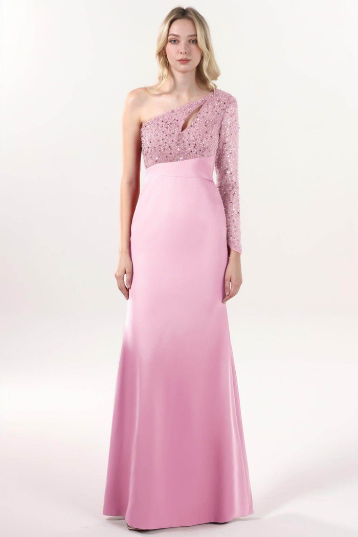 Trumpet-Mermaid Maxi Stretch Crepe Formal Dress CS0587 - COCOMELODY