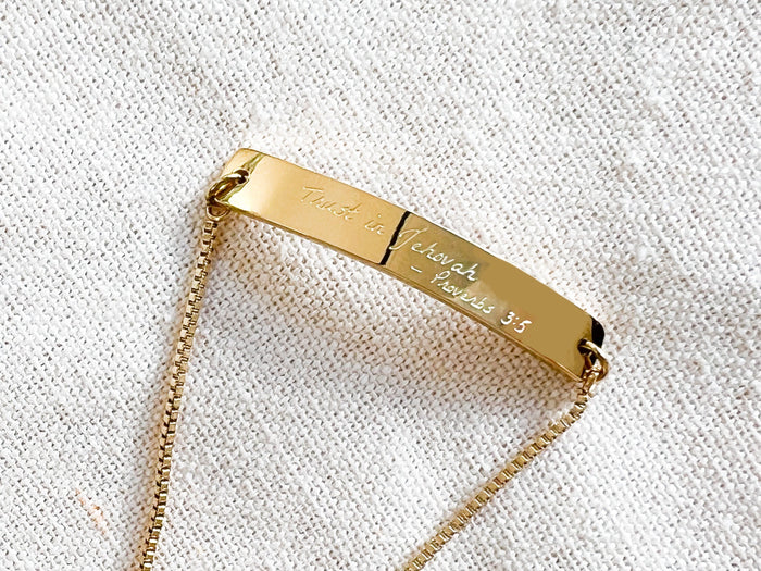 Trust In Jehovah Bracelet