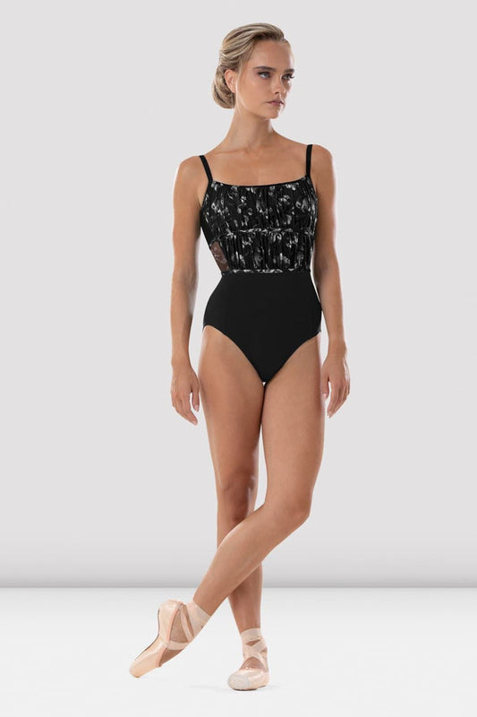 Tween Ayla Floral Camisole Leotard - BLOCH EU