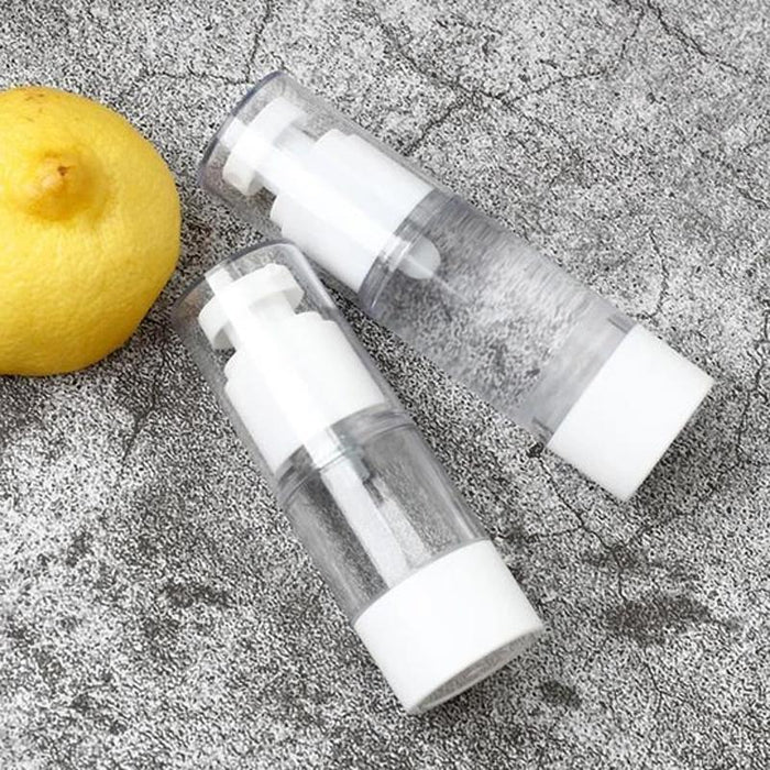 Vacuum Cosmetic Travel Container