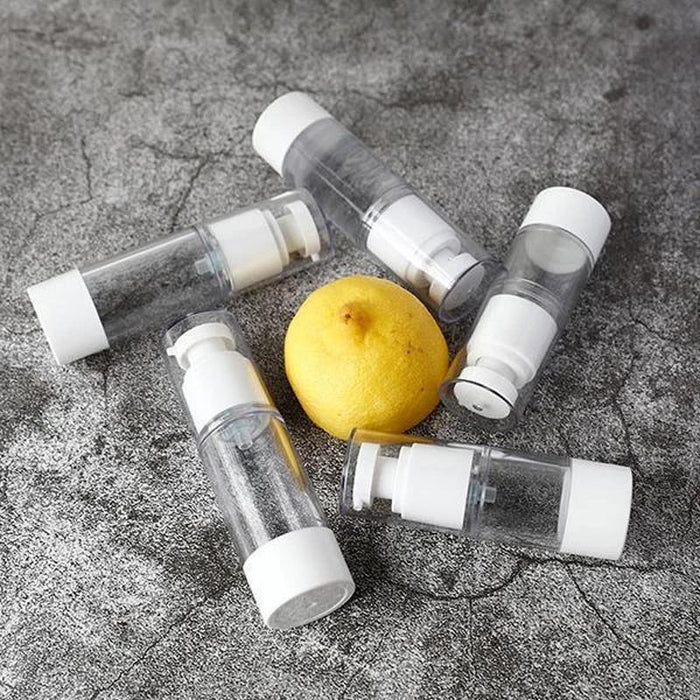 Vacuum Cosmetic Travel Container