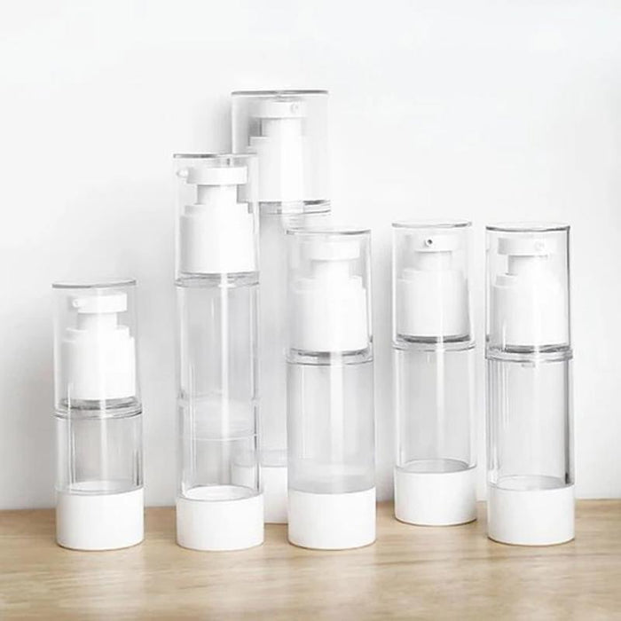 Vacuum Cosmetic Travel Container