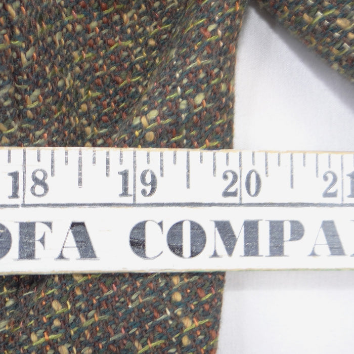VTG Kasper Womens 14P Petite Textured Tweed Blazer Jacket Brown Olive 4 Pocket4
