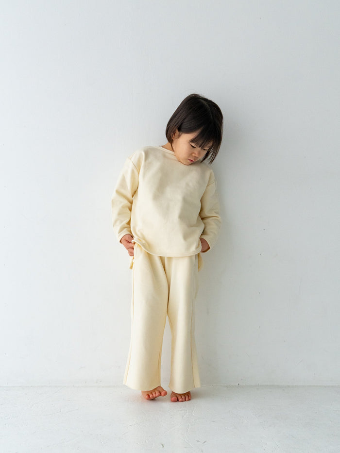 Wide cotton pants