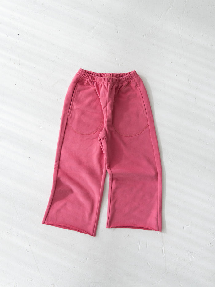 Wide cotton pants