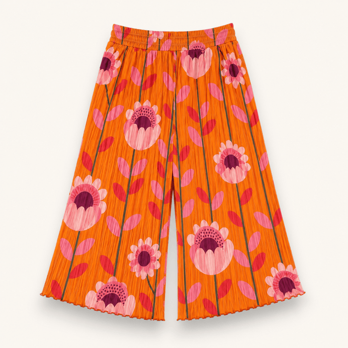 Wide Leg Pant | Flower Power