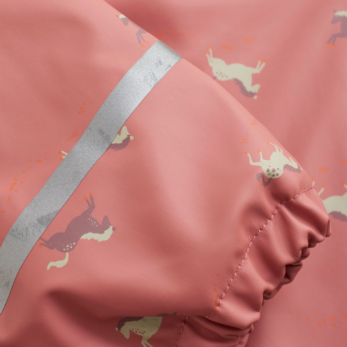 Wild Horses Rainwear with Suspenders/Fleece