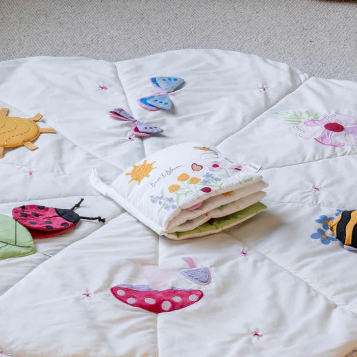 Wildflower Garden Organic Fabric Activity Book