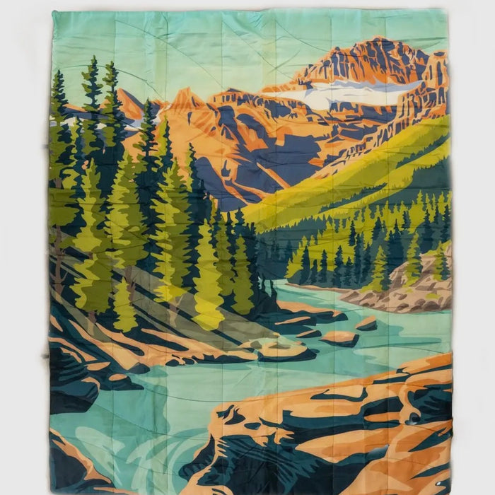 Wildwood Stream Outdoor Blanket