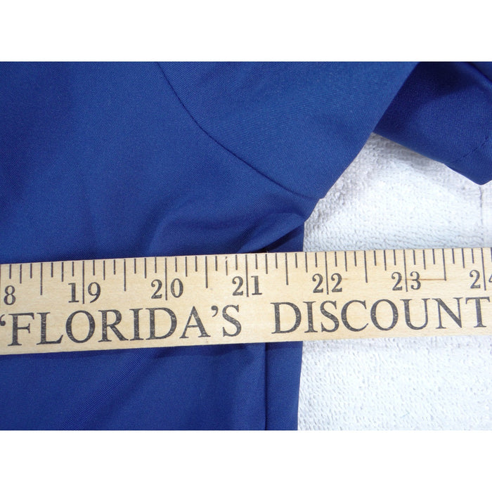 Wink W123 Women Royal Blue V Neck Scrub Top Modern Fit Medical Uniform Medium4