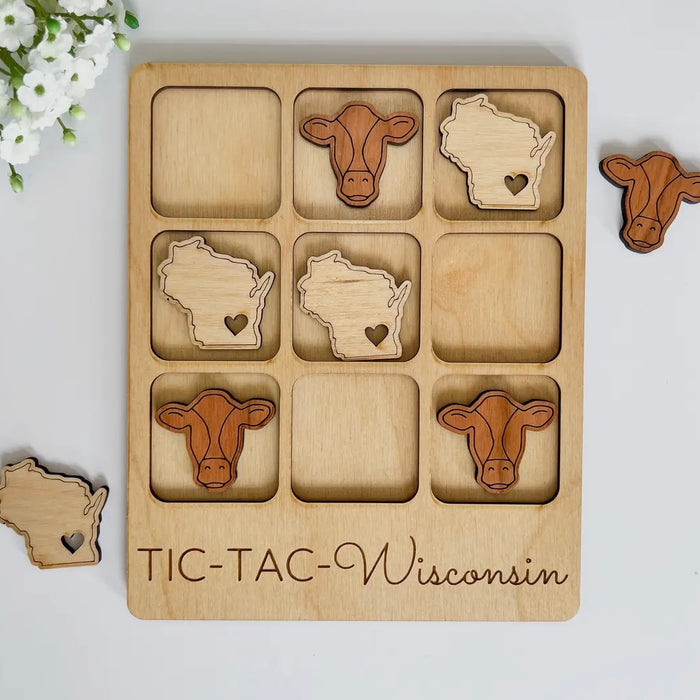 Wisconsin Tic Tac Toe Game