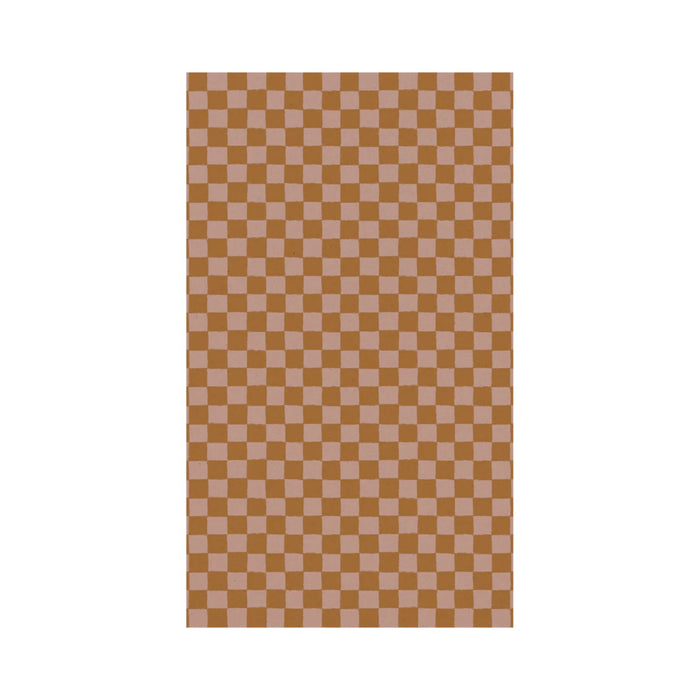 Wrapping Paper, Checker Rose/Ocher