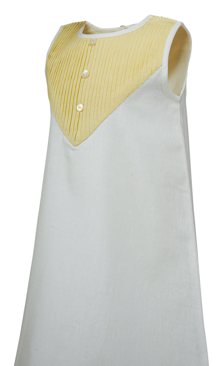 Eve Dress : YELLOW : Infant : Toddler : Tween dress & diaper cover Yo Baby India