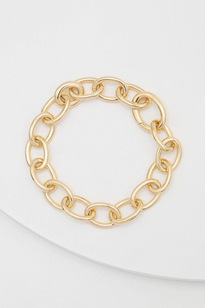 Yellow Gold Plated Bracelets CQ0046 - COCOMELODY