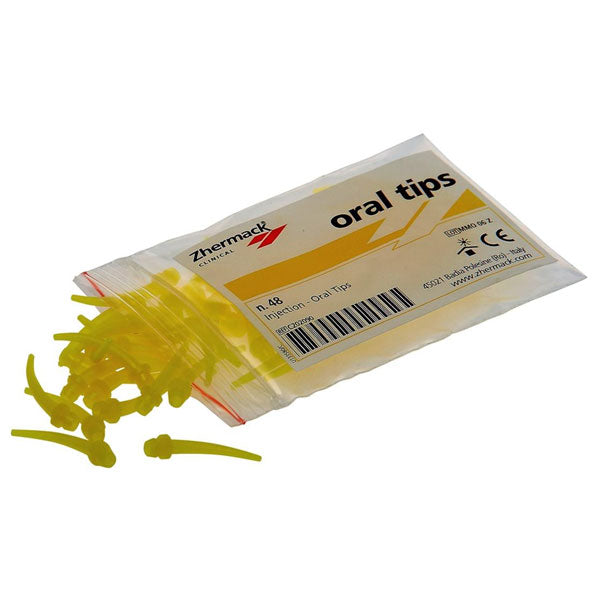 Zhermack Intra Oral Tips (yellow) for D2 dispenser pkg.48